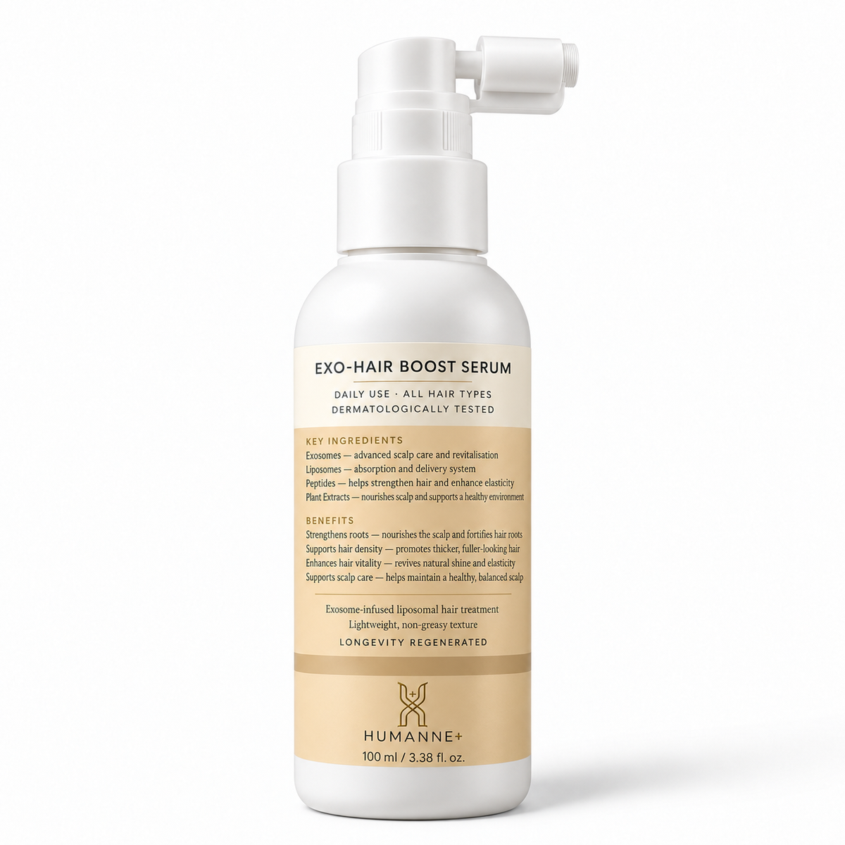 Exo-Hair Boost Serum, back label
