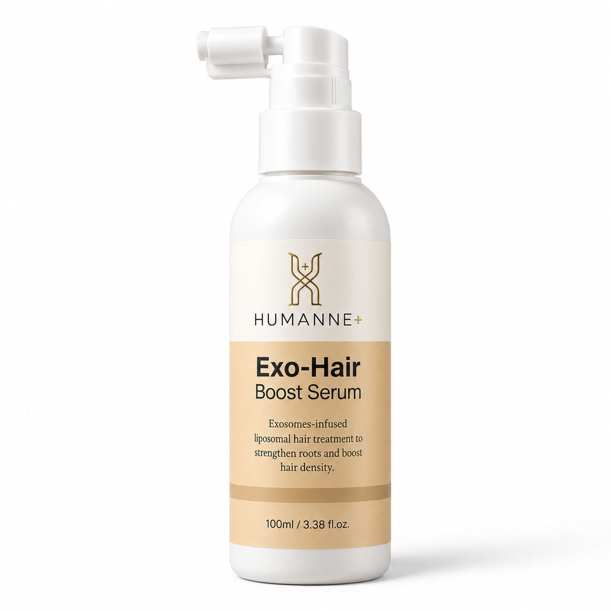 Exo-Hair Boost Serum, spray bottle with carton, front of pack