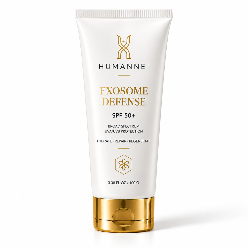 Exosome Defense SPF 50+, tube with carton, front of pack